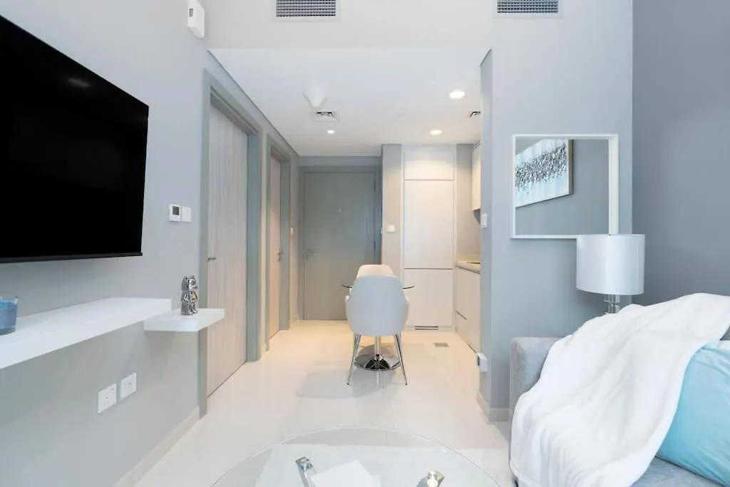 Lägenhet Coastal Bay 1 Bedroom Dubai Förenade Arabemiraten